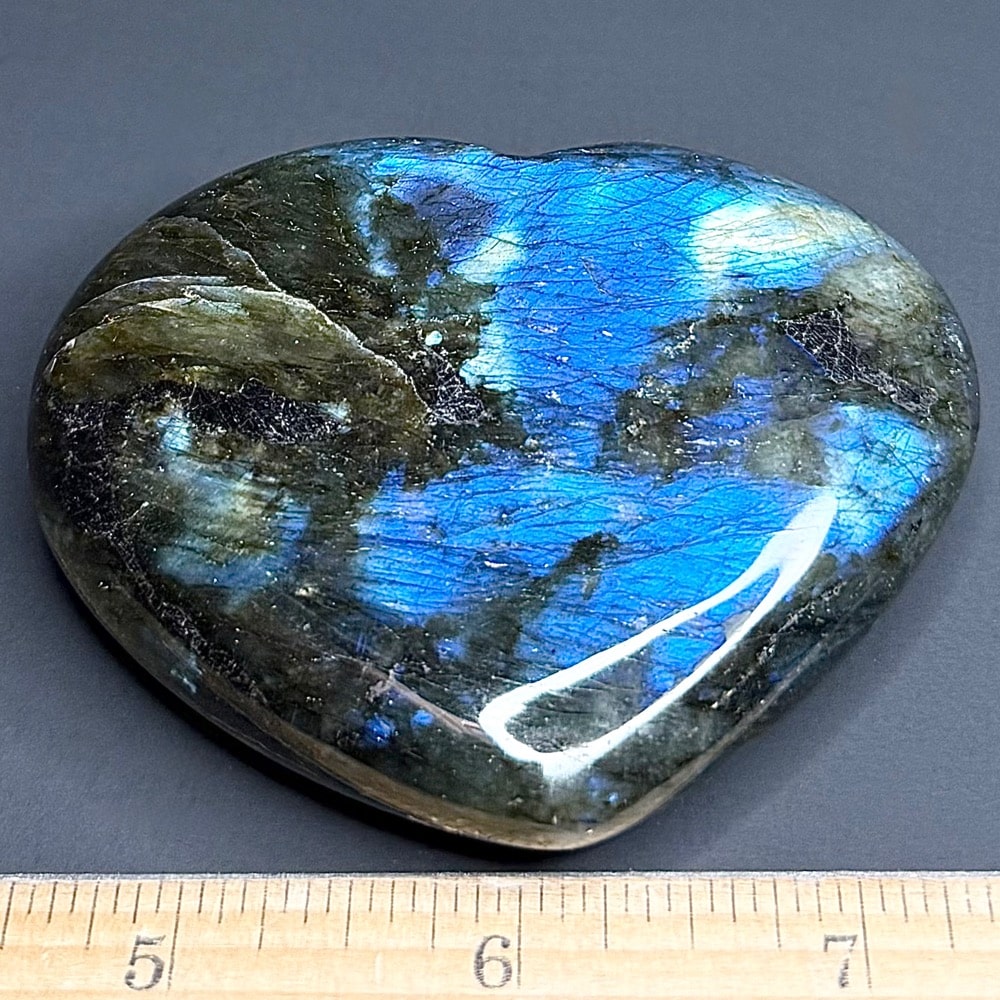 H305 Labradorite Heart - Image 2