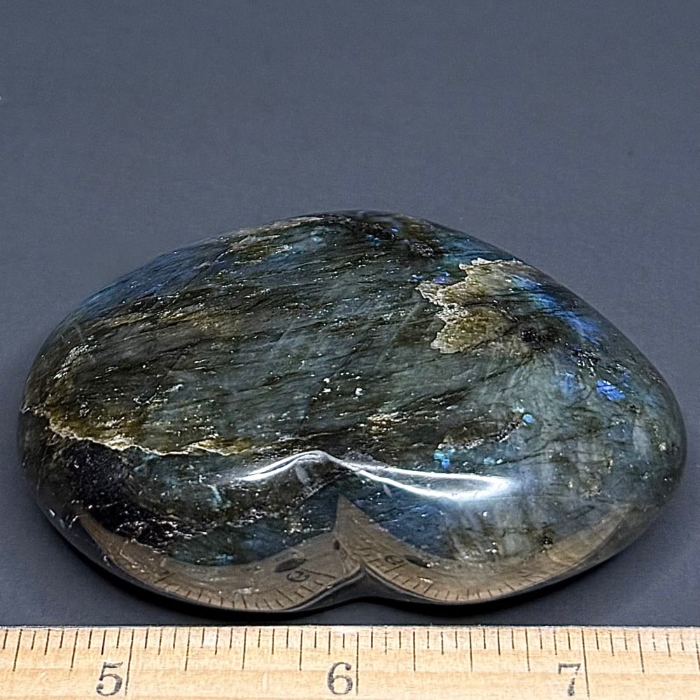 H305 Labradorite Heart