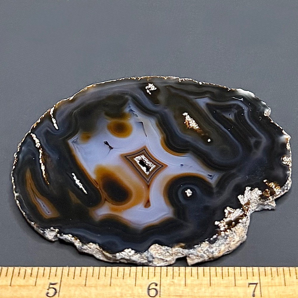 AGB203 Brazilian Agate Slab - Image 2