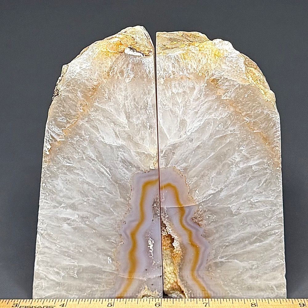 BK304 Brazilian Agate Bookends - Image 3