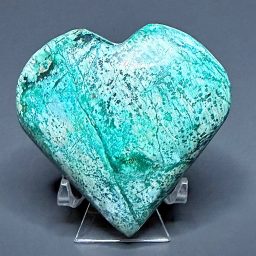 H102 Chrysocolla Heart