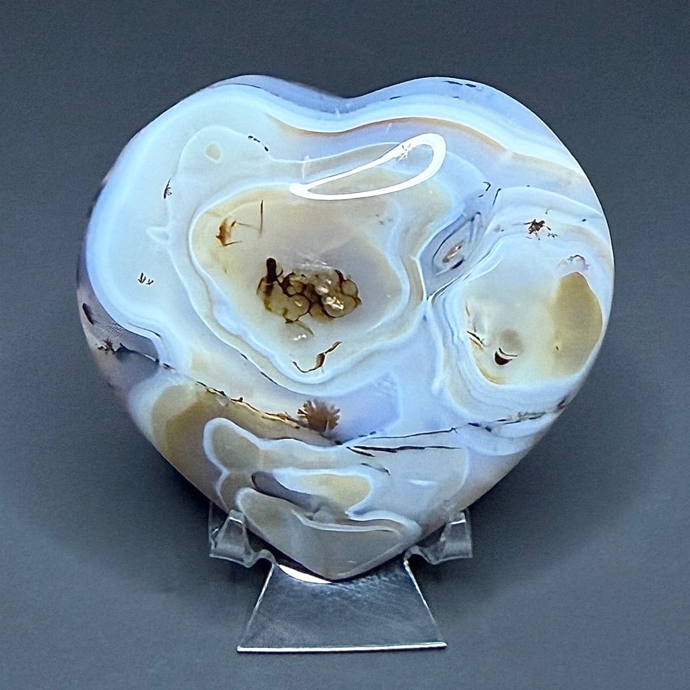 H116 Black Skin Agate