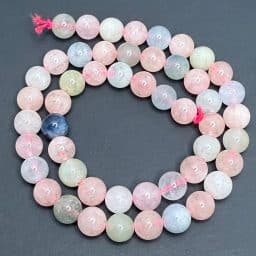 Morganite Aquamarine Heliodor Beads