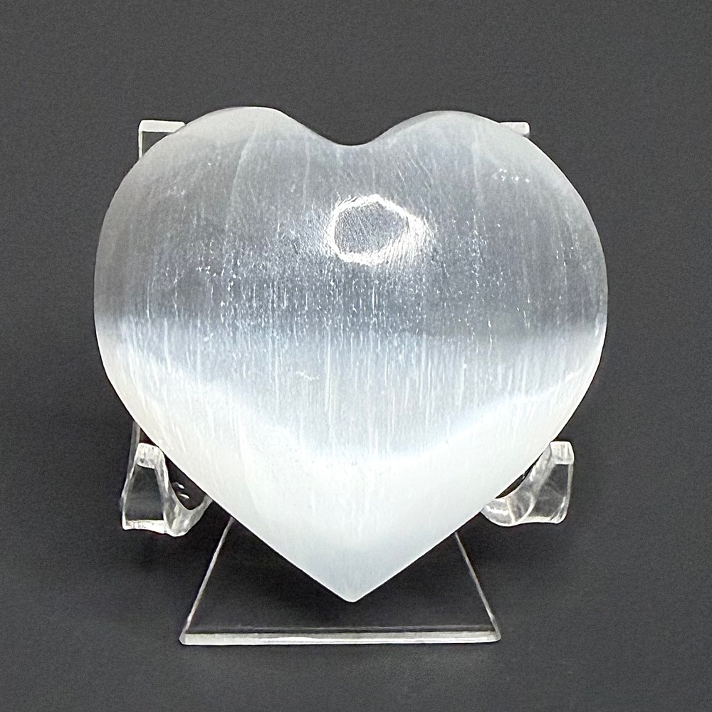H315 Selenite Heart