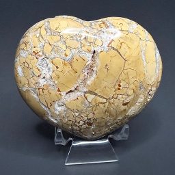H316 Brecciated Jasper Heart