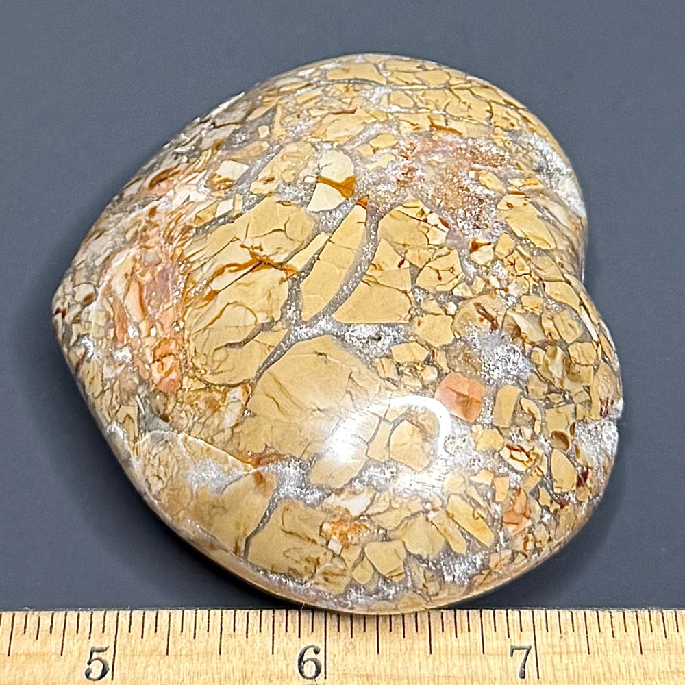 H316 Brecciated Jasper Heart