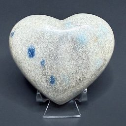 H507 Dumortierite in Quartz Heart