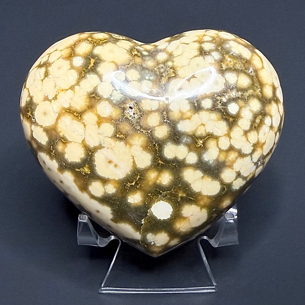 H512 Sea Jasper Heart