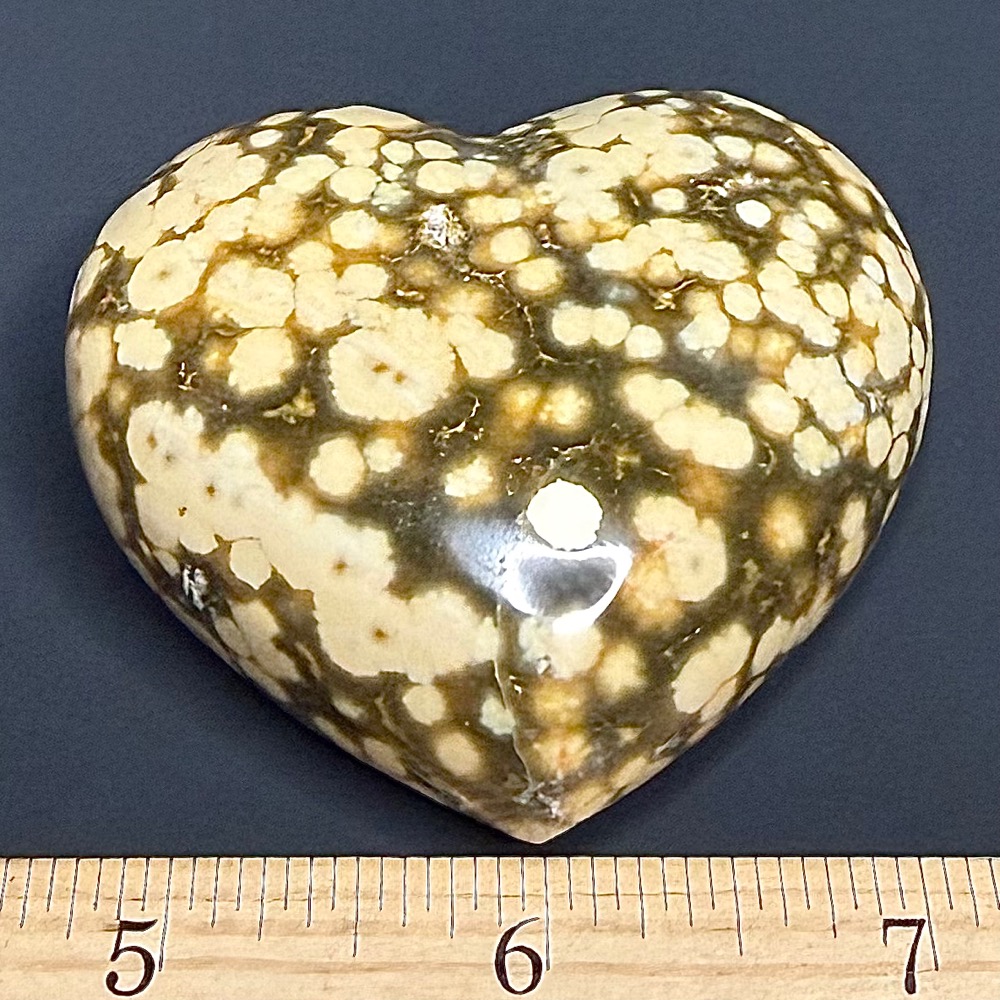 H512 Sea Jasper Heart