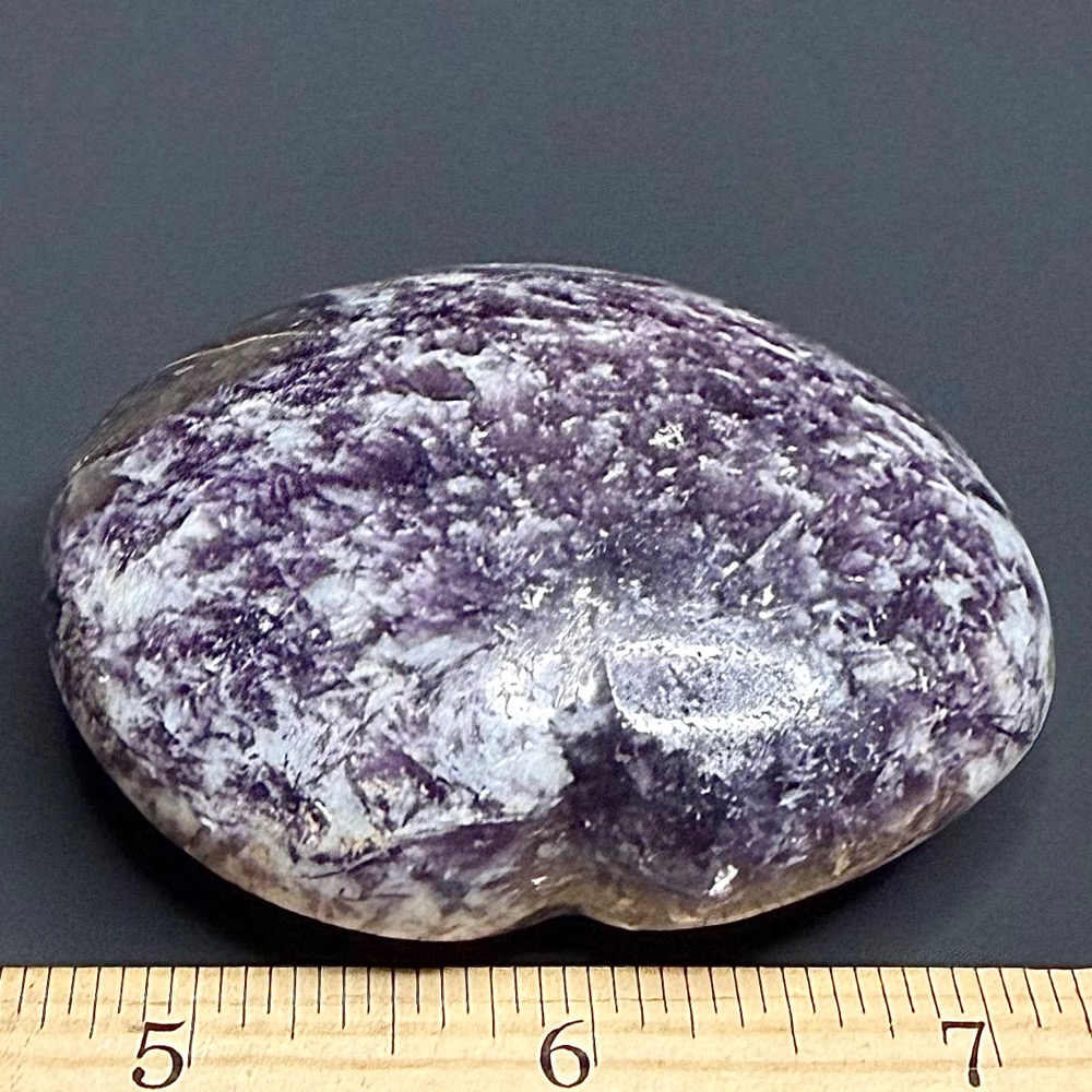 H612 Lepidolite Heart