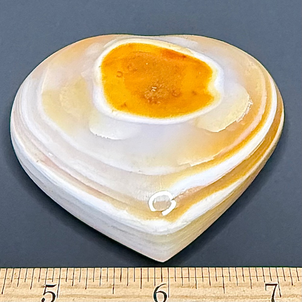 H615 Carnelian Heart