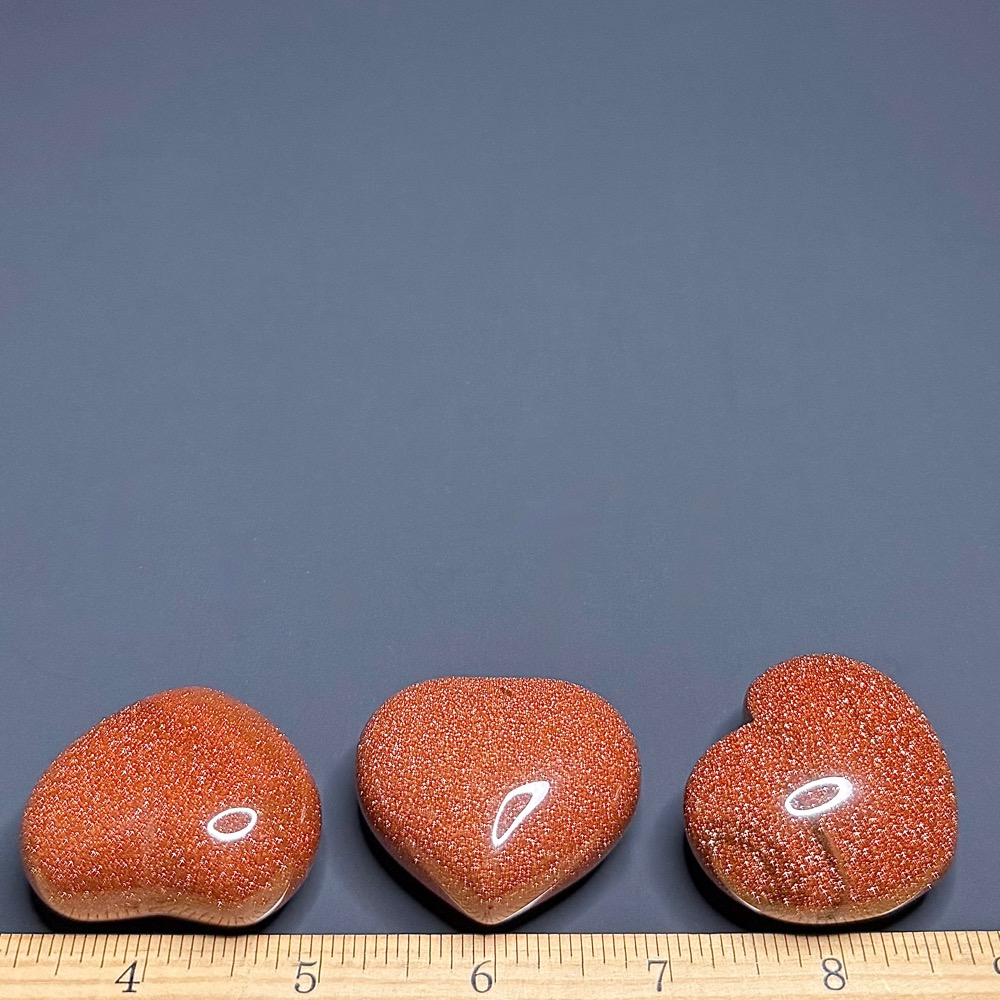 H617 Goldstone Heart