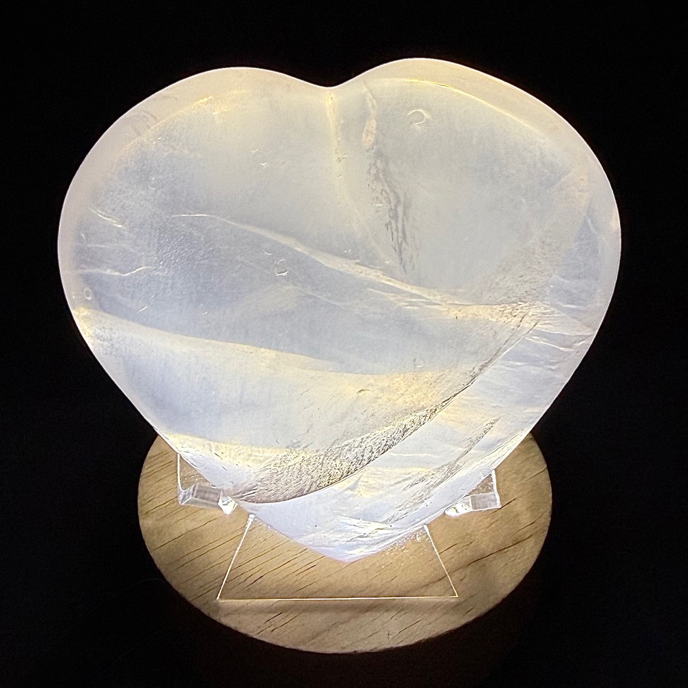 H622 Girasol Opal Heart