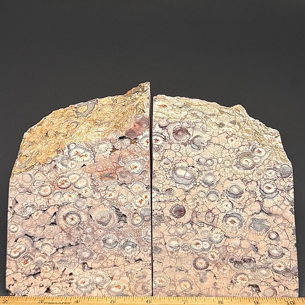 BK410 Birdseye Rhyolite Bookends - Image 2