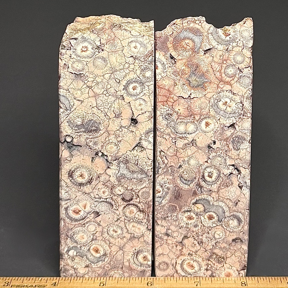 BK410 Birdseye Rhyolite Bookends - Image 3