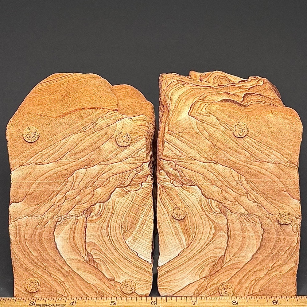BK705 Sandstone Bookends