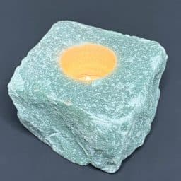 LT110 Green Aventurine Candle Holder