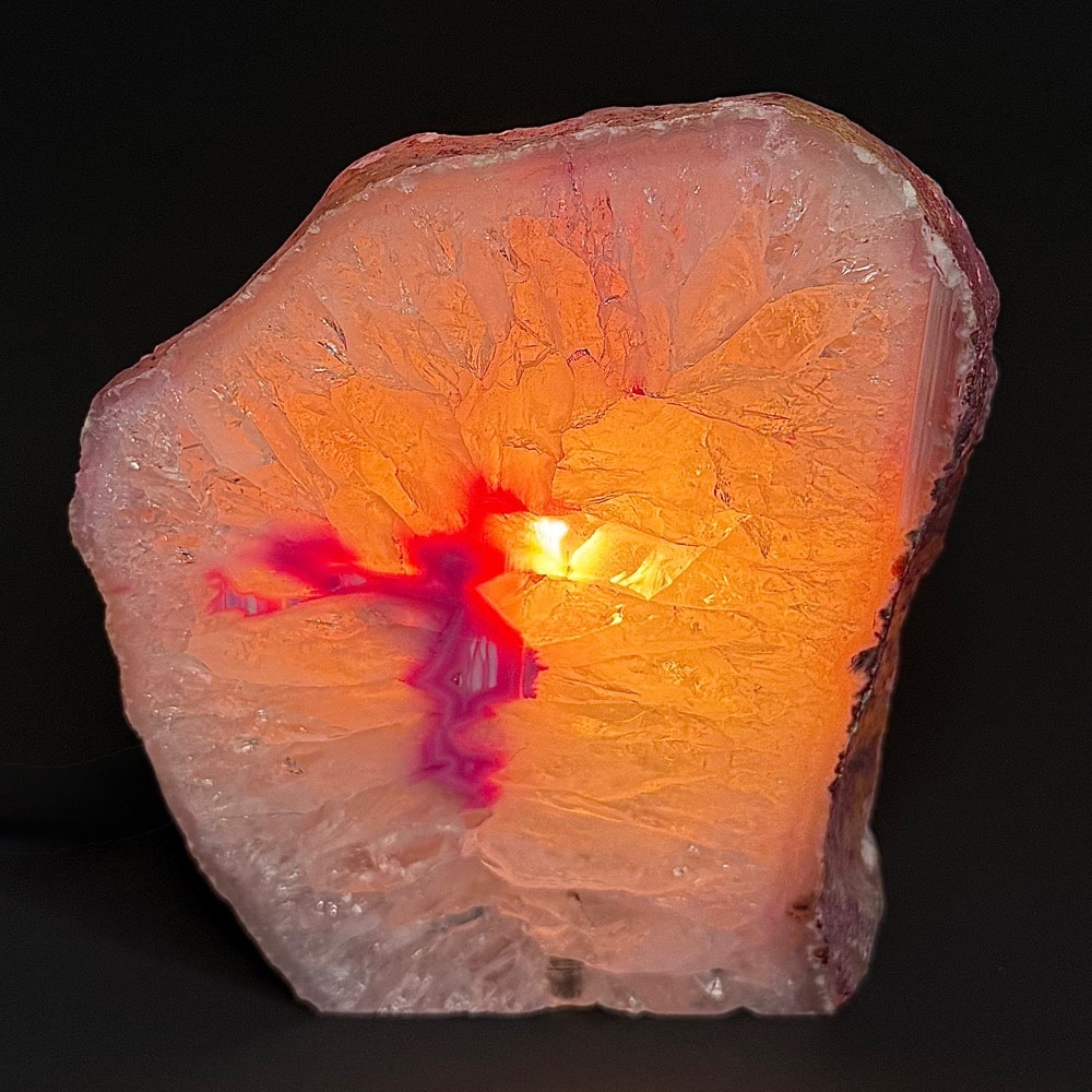 LT107 Brazilian Agate Lamp