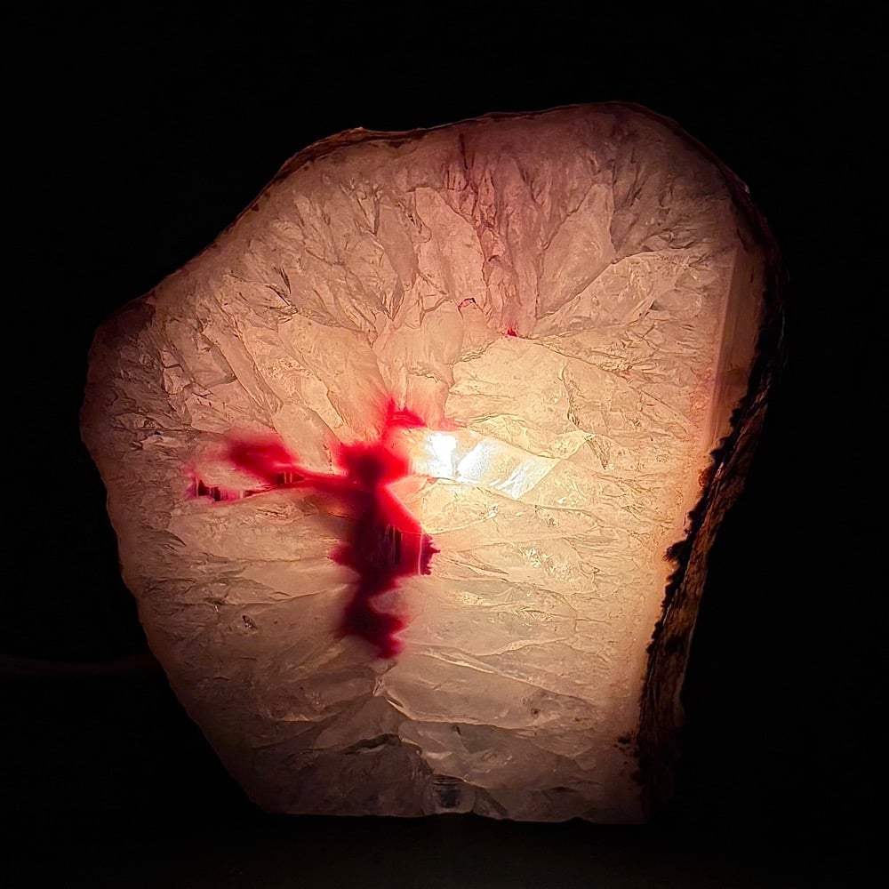 LT107 Brazilian Agate Lamp
