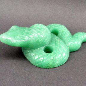 Green Aventurine Snake