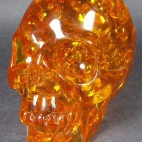 Amber Skull