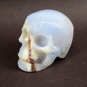 Blue Calcedony Skull