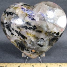 Mixed Mineral Heart