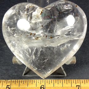 Crystal Quartz Heart