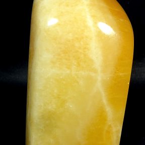 Orange Calcite Lamp