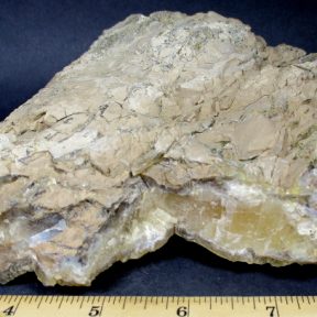 South Dakota Chalcedony with Calcite Crystal