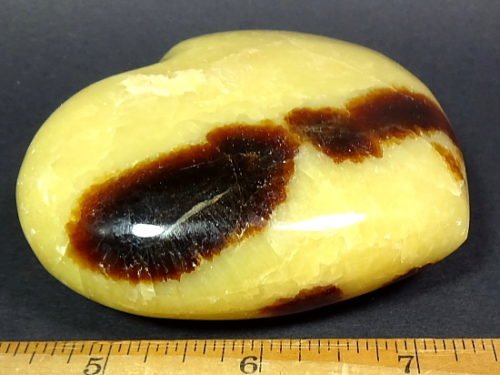 Septarian carved Heart from Madagascar