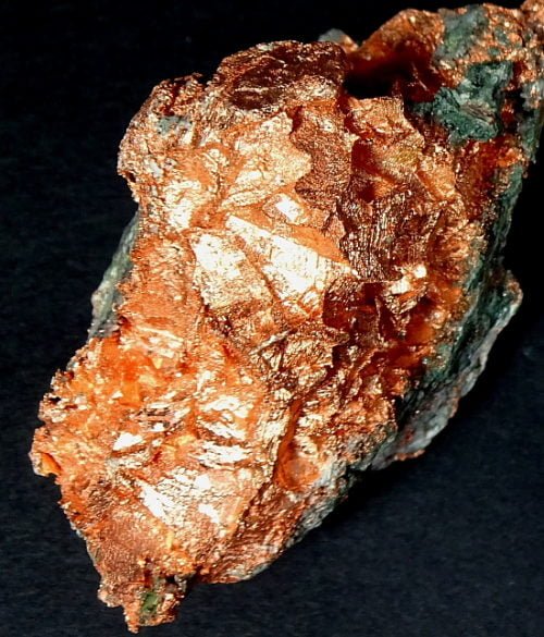 natural Copper from Keweenaw Peninsula, Michigan