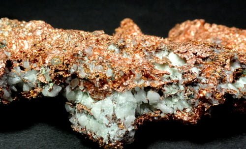 natural Copper from Keweenaw Peninsula, Michigan