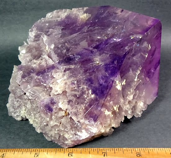 Purple Amethyst  Point with very sparkly accents