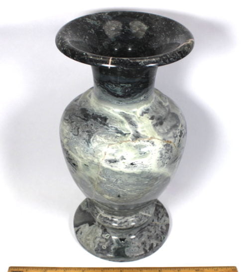 vase made from Peacock Marble from China
