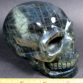 Labradorite Skull