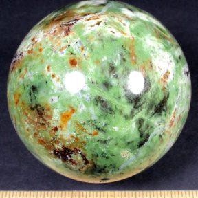 Chrome Chrysoprase Sphere