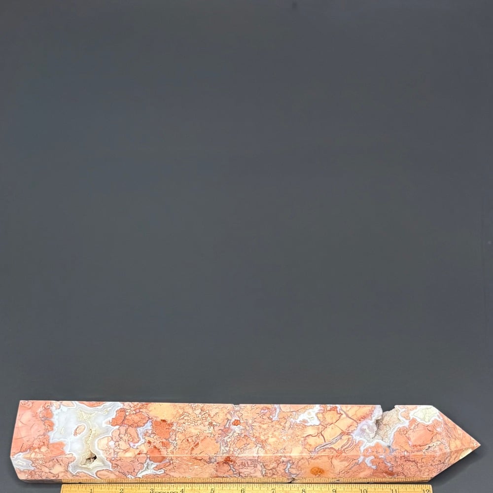 PR302 Cotton Candy Jasper Obelisk - Image 2