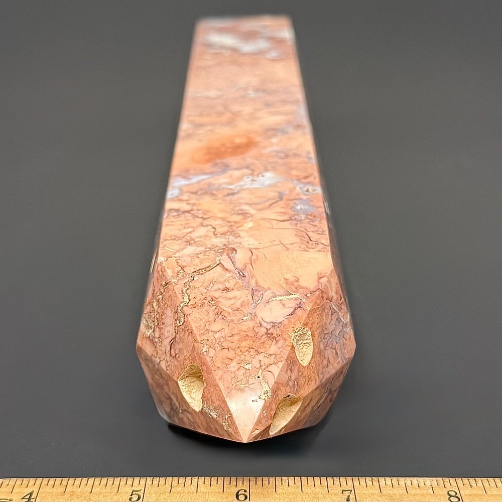 PR302 Cotton Candy Jasper Obelisk - Image 3