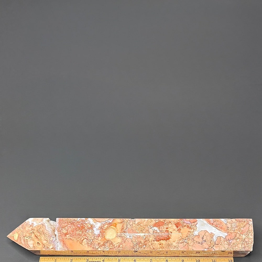PR302 Cotton Candy Jasper Obelisk - Image 5