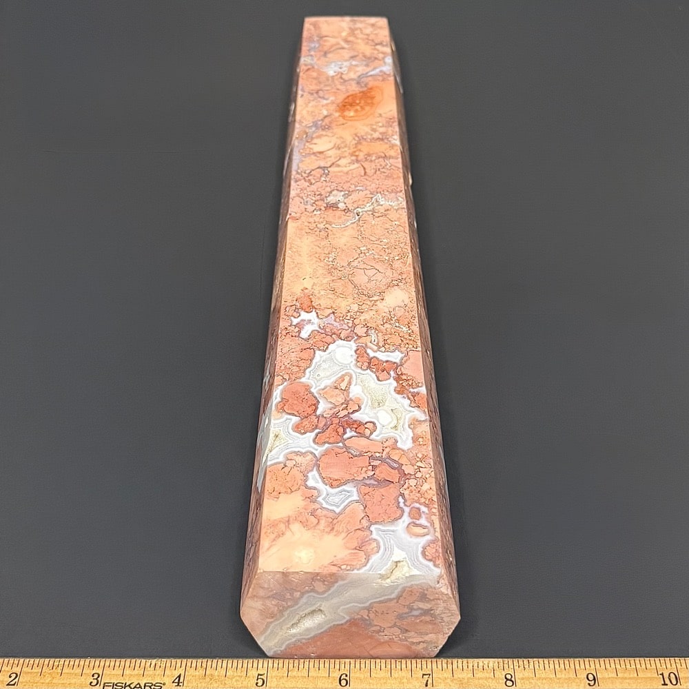 PR302 Cotton Candy Jasper Obelisk - Image 6