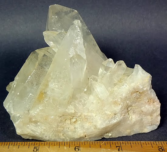 Crystal Quartz Cluster from Brazil