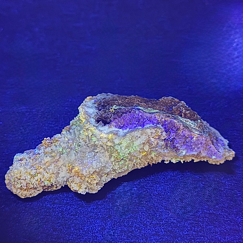 M716 Fluorite Calcite Matrix