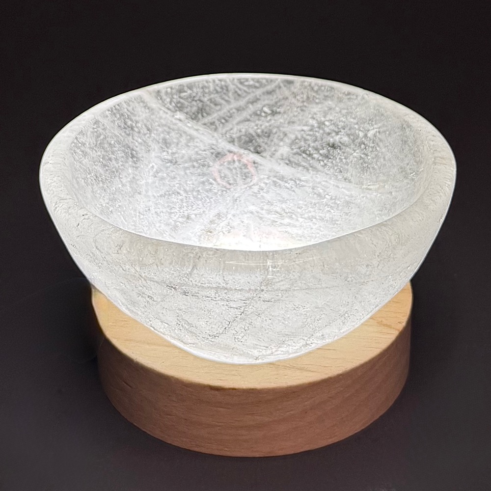 PR612 Clear Quartz Dish