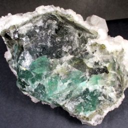 M711 Calcite on Fluorite