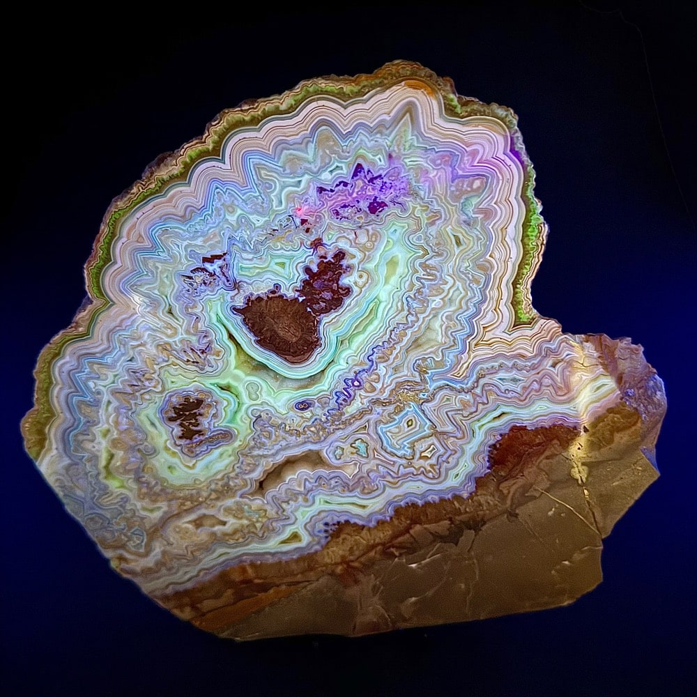 GAL938 MEXICAN LACE AGATE SLAB