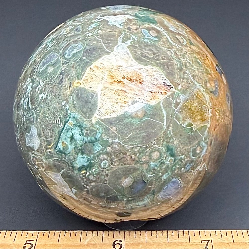 SP813 Rainforest Jasper Sphere - Image 4